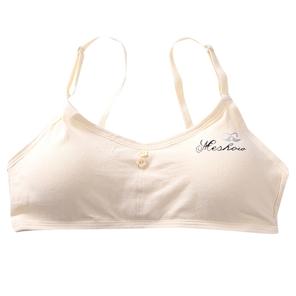 3 Stuks Kids Meisje Verstelbare Bh Vest Kids Cotton Blended Beha Kleding Jaar YH-17