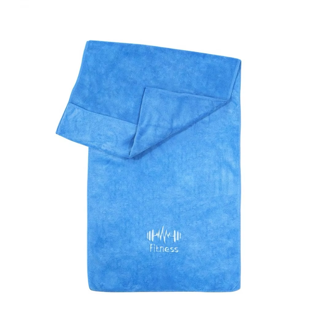 1-teiliges Schnell trocknendes Handtuch für draussen-Sport und Fitness / schweißabsorbierendes, schnell trocknendes Handtuch / draussen-Wanderhandtuch / Yoga-, Fitness-Handtuch: Schwarz