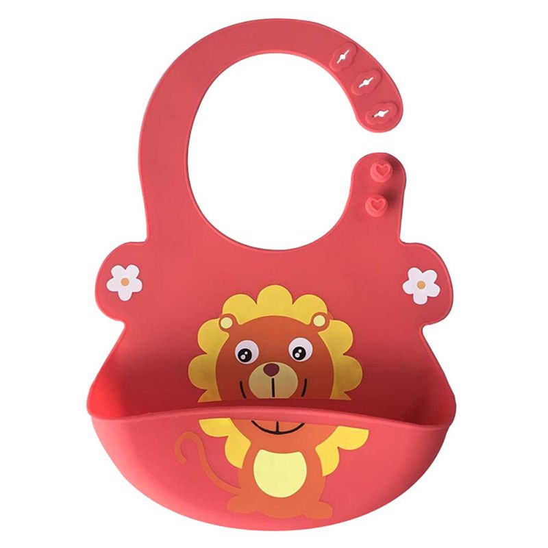 Leuke Cartton Baby Slabbetjes Meisje Jongen Kid Pasgeboren Waterdichte Siliconen Mooie Bib Speeksel Handdoek Sjaal Bib: 6