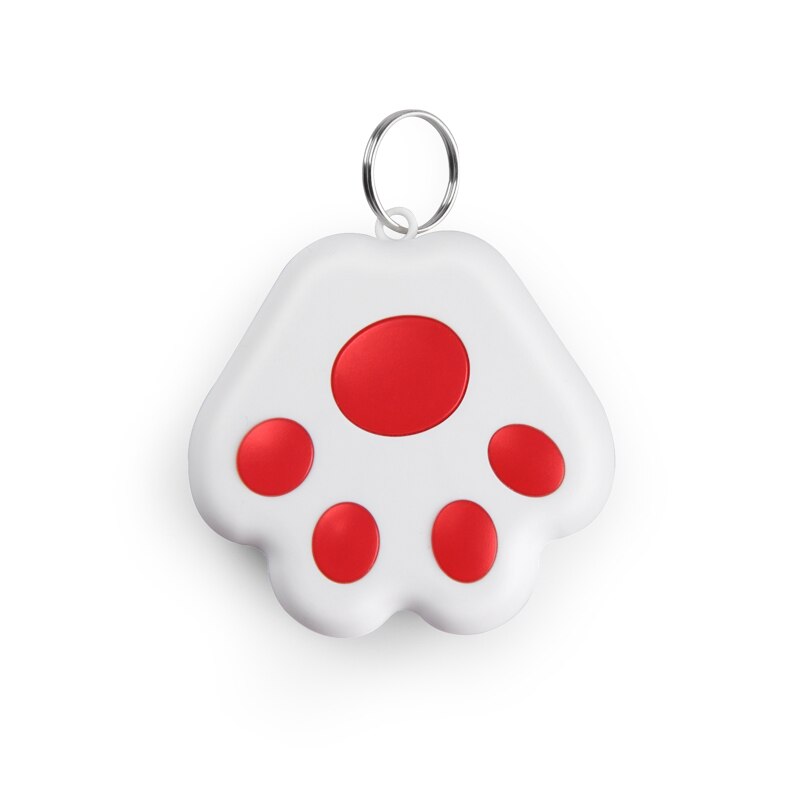 Mini traqueur intelligent Anti-perte Bluetooth détecteur intelligent pour enfants téléphones clés enfants Anti perte alarme étiquette intelligente localisateur de clé: Red