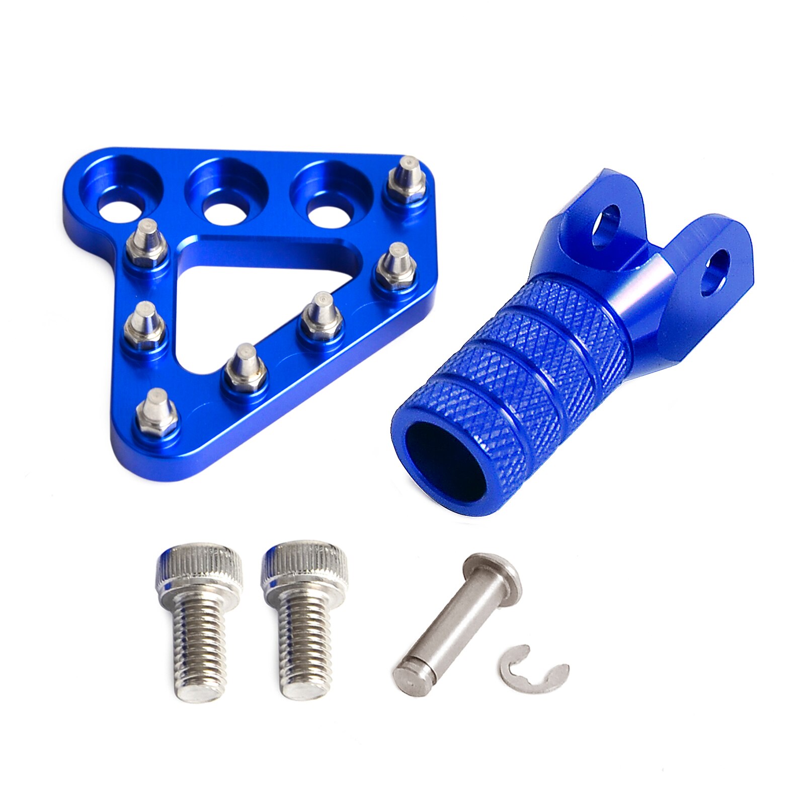 NICECNC Brake Pedal Step Plate & Shifter Lever Tip for KTM EXC SX SXF XC XCF EXCF 125 200 250 300 350 400 450 525 530 2004: Blue