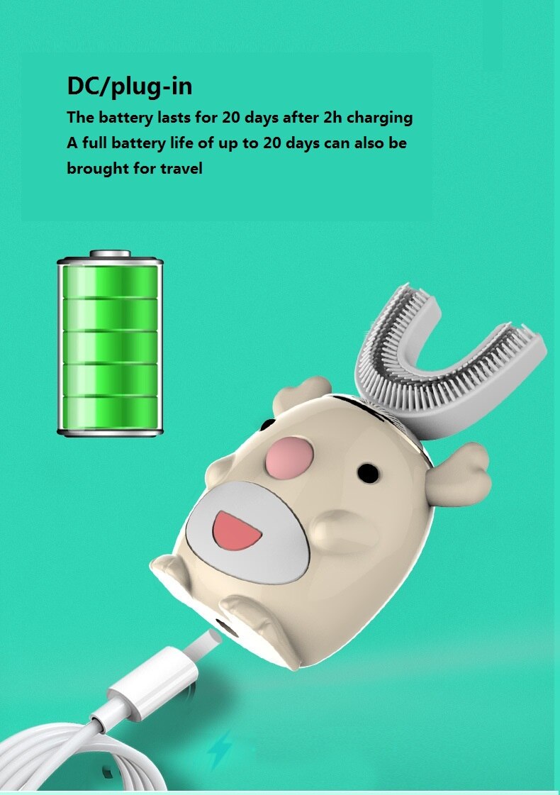 Neue Heiße freundlicher Elektrische Zahnbürste Karikatur aufbringen Zahn Pinsel Elektrische Zähne Zahn Pinsel Für freundlicher mit Weichen Ersatz Kopf