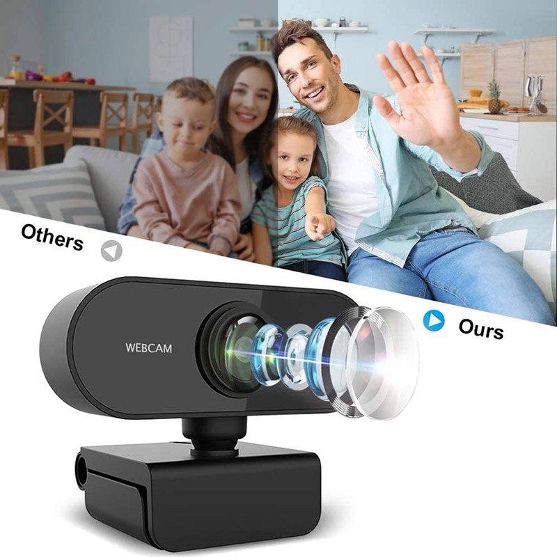 1080P Webcam Conference PC Web Camera With Mic Interface Web Camera For Video Calling Network Teaching Office Meeting