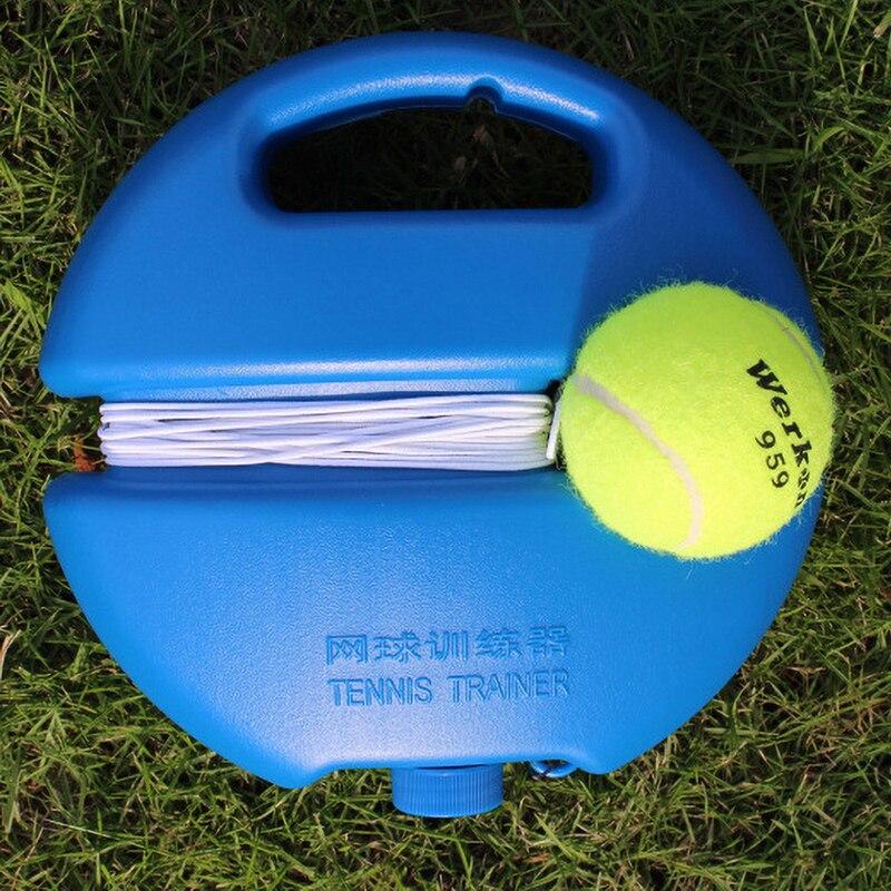 Tennis Ball Singles Training Practice Balls Back Base Trainer Tools And Tennis Exercise Self-study Rebound Ball Baseboard: Default Title