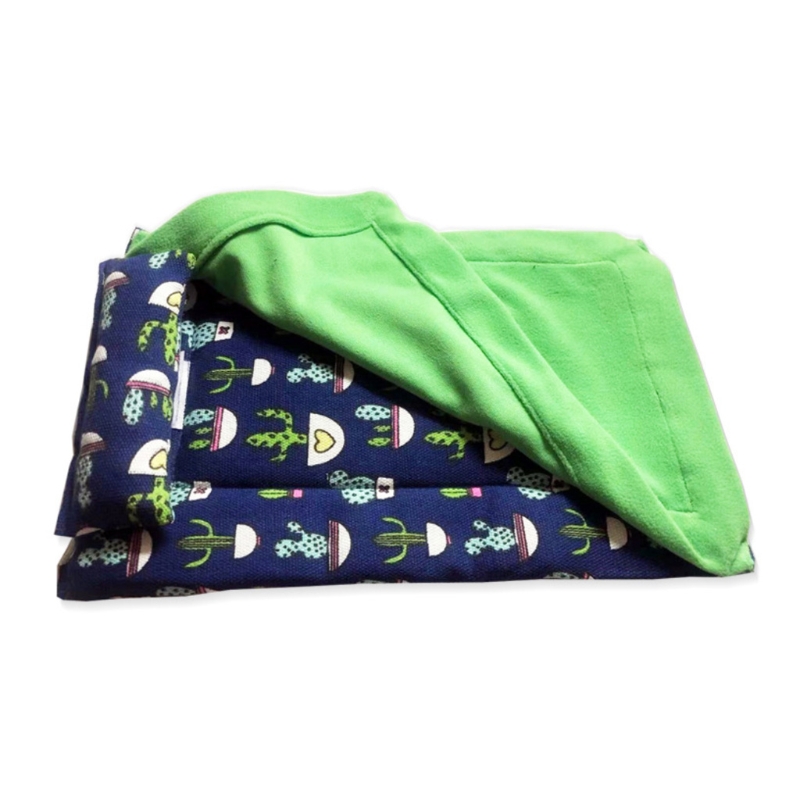 Bearded Dragon Sleeping Bag with Pillow and Blanket Reptile Habitat Accessories Small Pet Animal Hide Shelter Warm Bed: 02