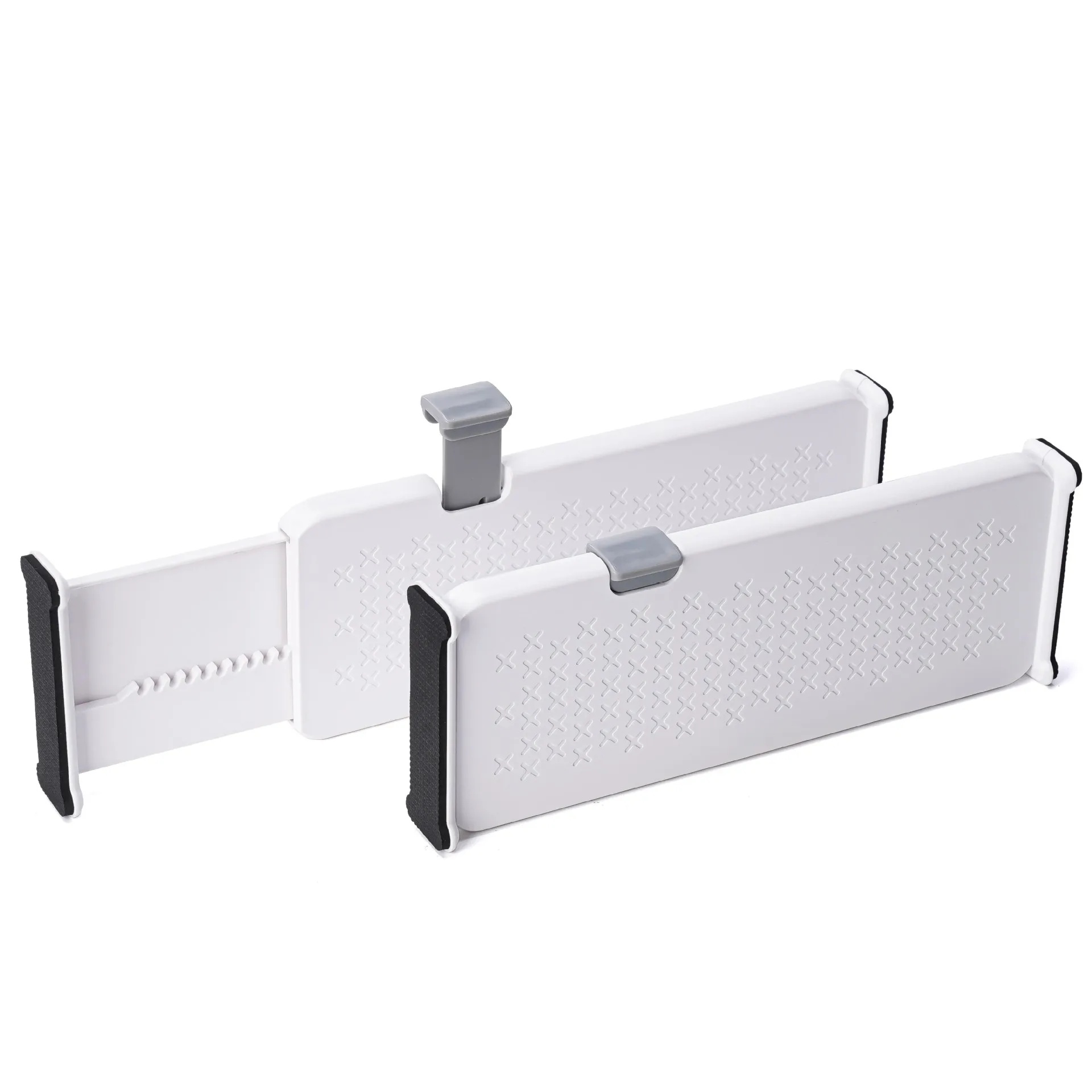 Justerbar skuffedeler, skillevegg, selvstendig organisering til bokhyller, garderober, kjøkken, gratis kombinasjonsoppbevaringsstativ: Rød