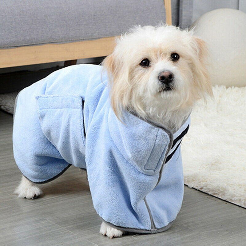 Accappatoio per cani in microfibra super assorbente asciugatura rapida animale domestico gatto cucciolo asciugamani da bagno morbidi di lusso cane gatto forniture da bagno spesse