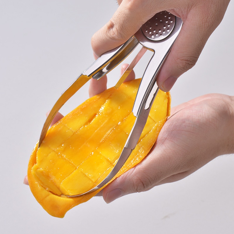 Mango Cutter Edelstahl Küche Obst Werkzeug Küche Kreative Praktische Gerät Nützlich Cocina Accesorio Geschirr äh50FT