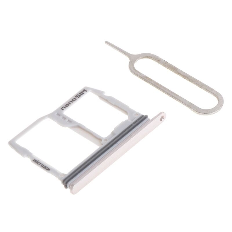 SIM Card Tray Slot Holder + Micro SD Memory Sim Holder Adapter For LG G6 US997 VS988: Gold