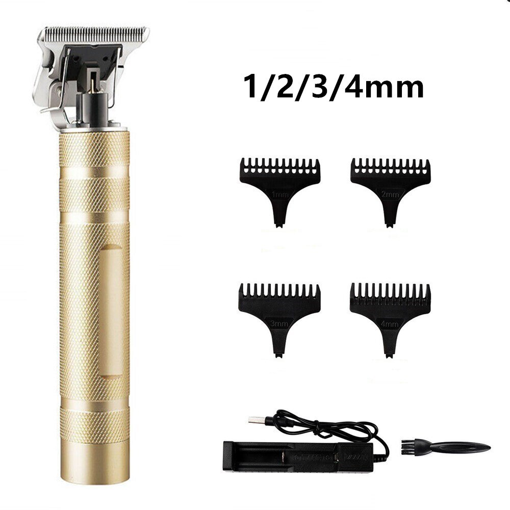 Hair Trimmers USB Rechargeable Hair Clipper Barber Trimmer Beard Trimmer Cutter Haircut for Men Styling Tool: 110244