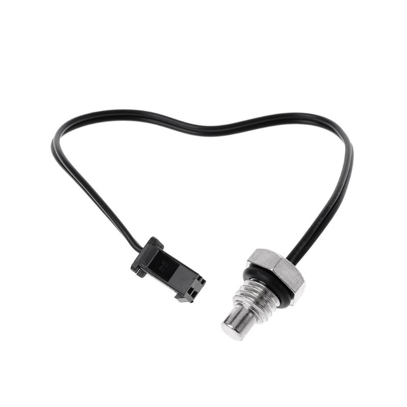 G1/2\" Brass Hall Flow Rate Meter NTC Temperature Measurement Water Flow Sensor Meter K9FA