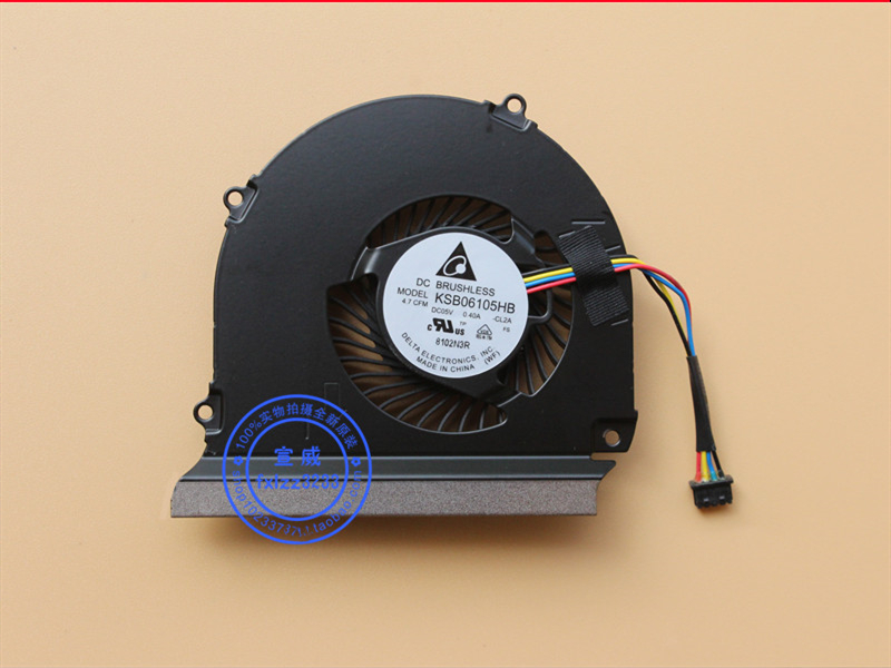 CPU Kühler Lüfter/Kühlkörper Für Dell Breite E6440 VTNGR 0 VTNGR/GXC1X KSB06105HB -CL2A DC 5V 0,4 EIN Heizkörper
