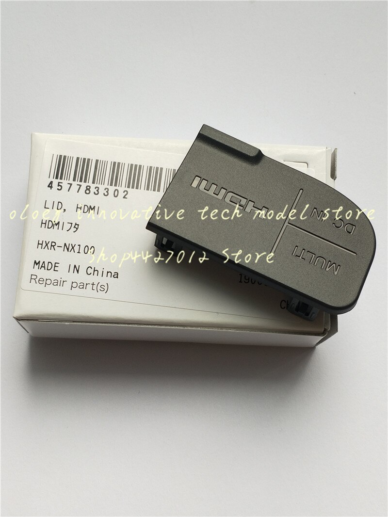 Nuevas piezas de protección de interfaz de alimentación "CC en" HDMI "y" MULTI "para videocámara Sony PXW-Z150 HXR-NX100 Z150 NX100