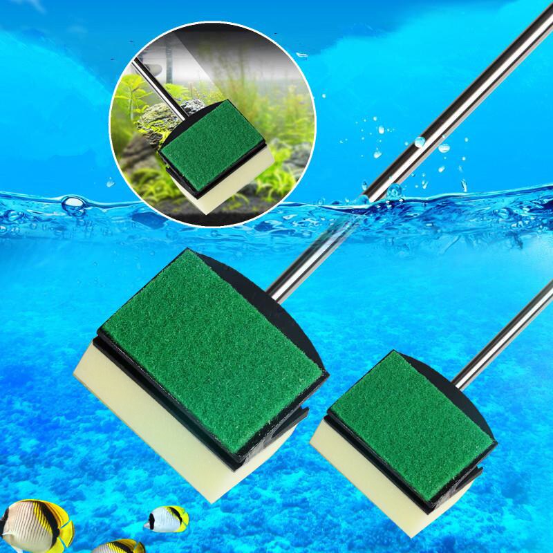 Aquarium Fish Aquarium Brush Brush *Tank Cleaning Random Color for Valentine'S Day