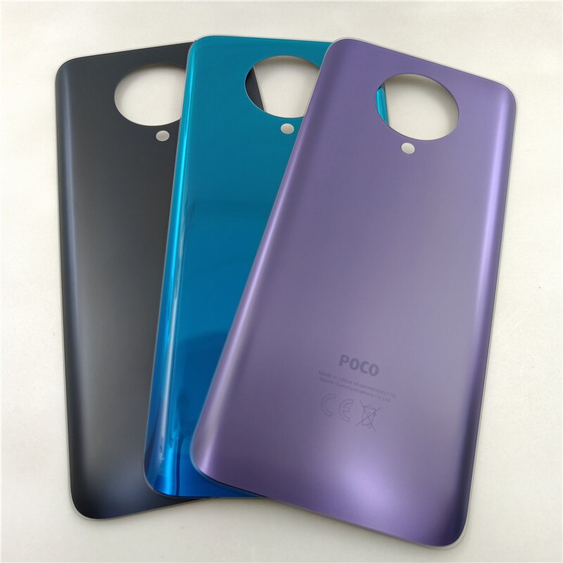 Voor Xiaomi Poco F2 Pro Batterij Cover Terug Glas Achterpaneel Behuizing Deur Case Reparatie Onderdelen Voor Poco F2 Pro batterij Cover