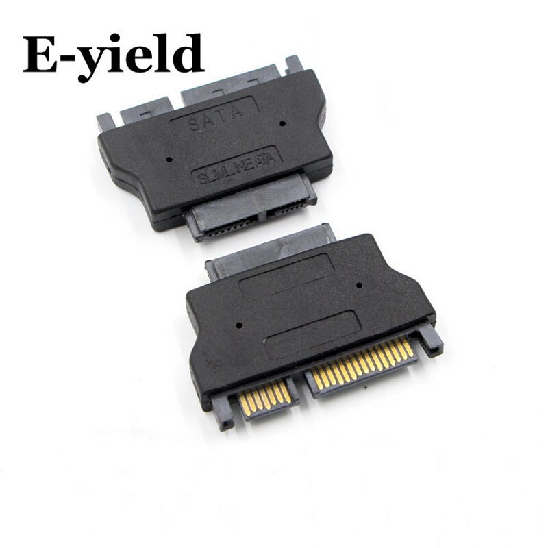 Slimline sata adapter seriell ata 7+15 22 pins hann til slim 7+6 13 pins hunnadapter: Default Title
