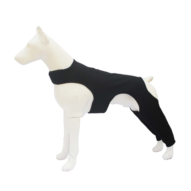 Dog Rear Leg Sleeve Prevent Licking Warm and Protects Help Prevent Sprains Protective Dog Elbow Sleeve Brace: army green