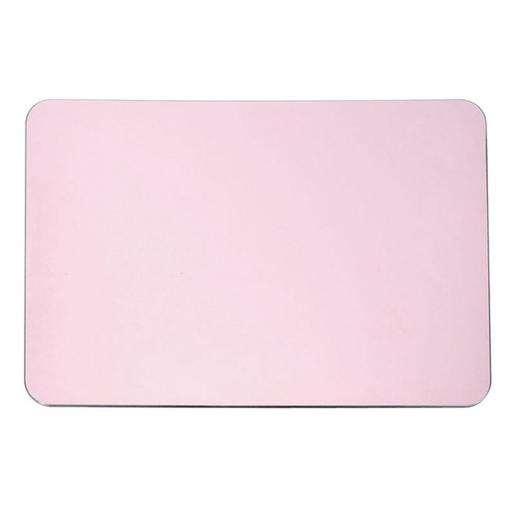 Aankomst Slanke Elegante Anti-Slip Aluminium Legering Computer Gaming Mouse Pad Mat Mousepad: Rose Gold