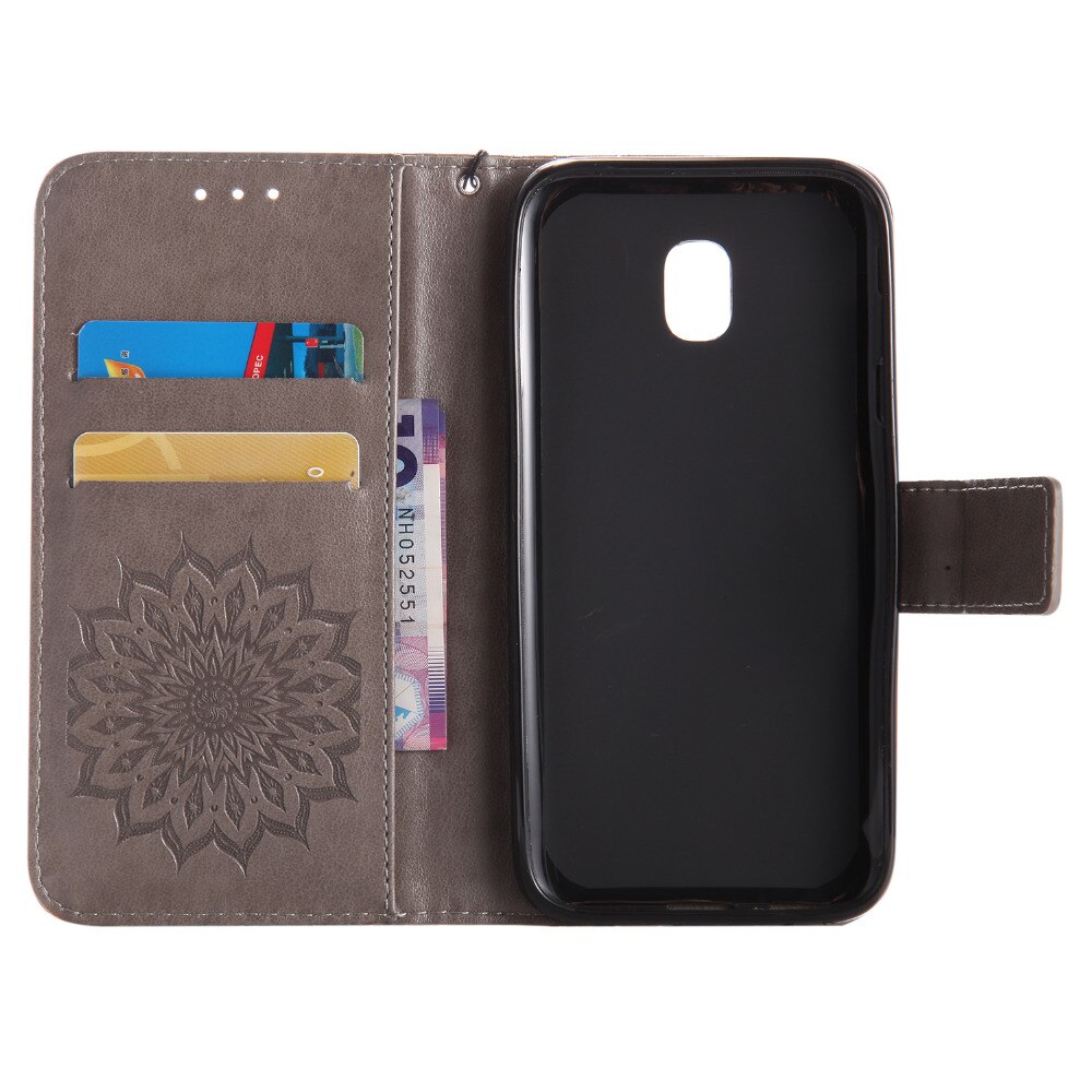 Leer Voor Samsung Galaxy J7 J 7 J730 730 J730F/Ds J730FM/Ds SM-J730FM/Ds Telefoon case Coque Cover Flip Fundas Telefoon Tassen