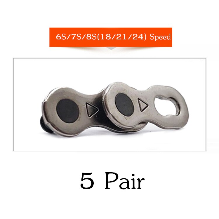 VXM 6/7/8/9/10/11 Speed Bike kette stecker lock set MTB road bike Anschluss für Schnell Master Link Joint Kette fahrrad Teile: 8S 5 Pair