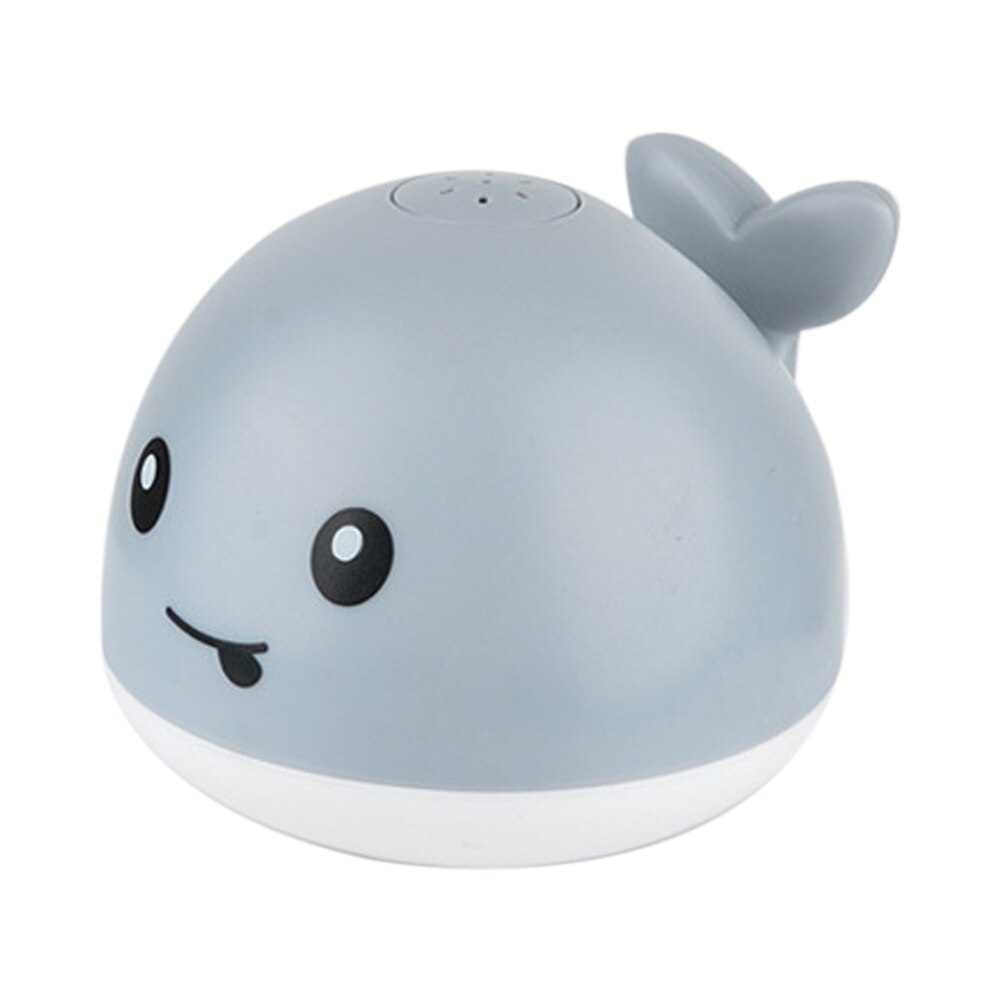 Bébé Jouets De Bain Baleine Fontaine Boule De Bain avec Musique Légère LUMIÈRE LED L'électricité Jouets: Grey whale