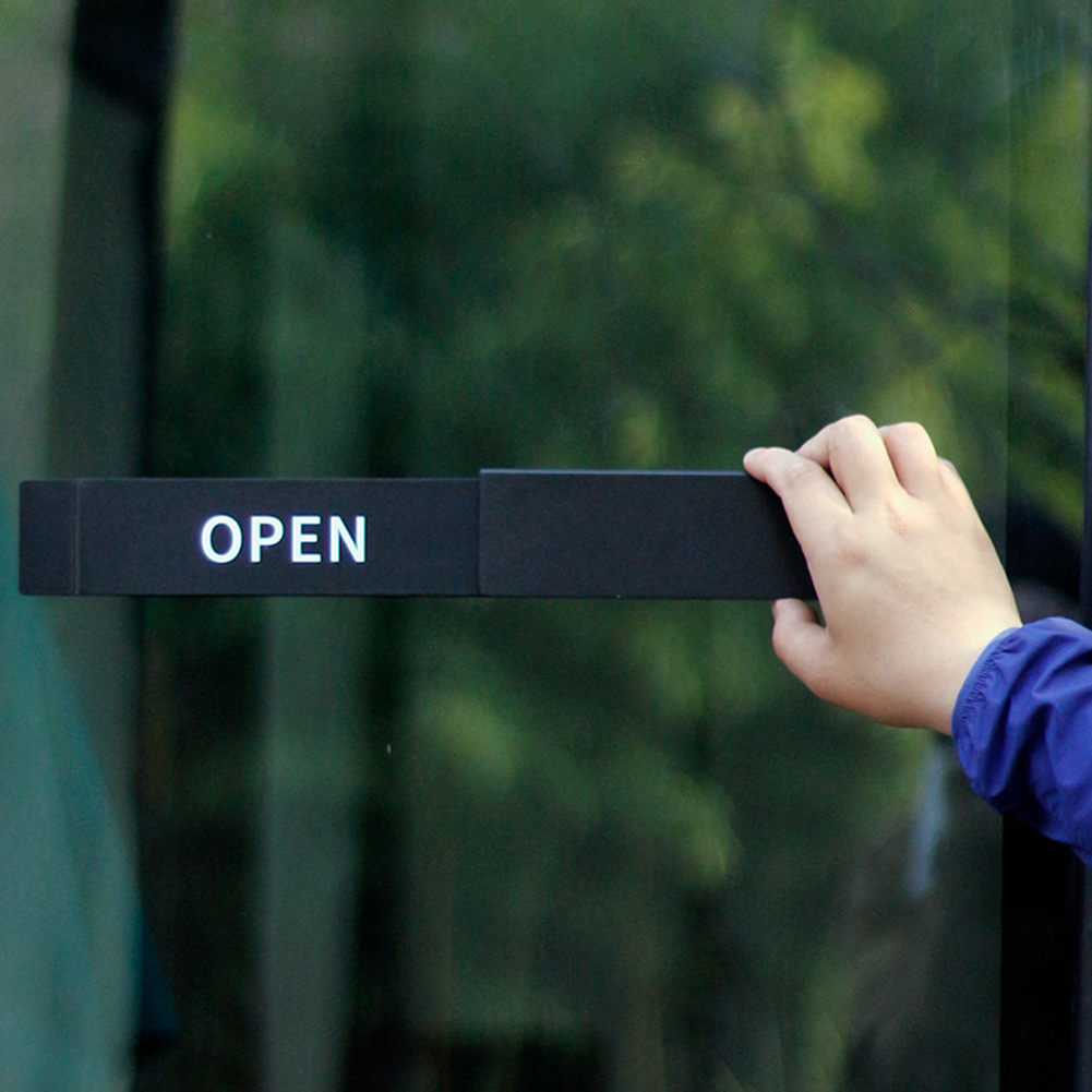 Open Closed Sign Board Shop Door Sign Double Sided... – Grandado