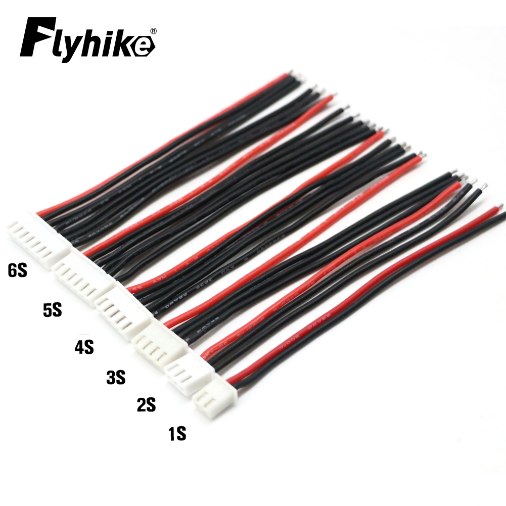 5 pz/lotto 1S 2S 3S 4S 5S 6S Lipo Bilanciamento Della Batteria Cavo del Caricatore IMAX B6 Connettore Spina Filo Linea di Ricarica Bilanciata tutto'ingrosso