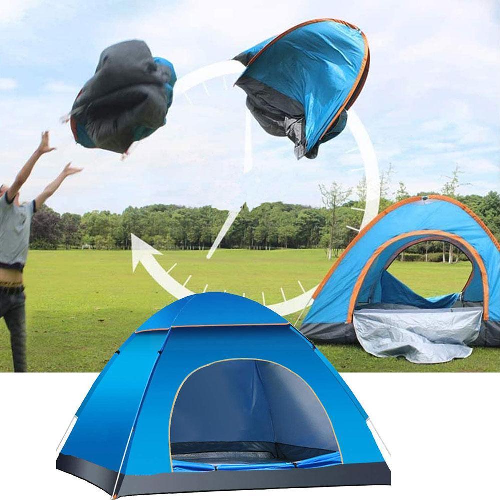 1pcs Outdoor Automatic Tent,Family Camping Tent,Easy Open Camp Tents,Ultralight Shade,For 2-3 Person Tourist Hiking