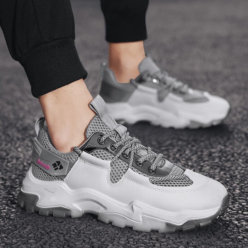 Menn fritidssko komfortable sneakers for menn sko merke utendørs fritidssko zapatillas hombre komfortabel