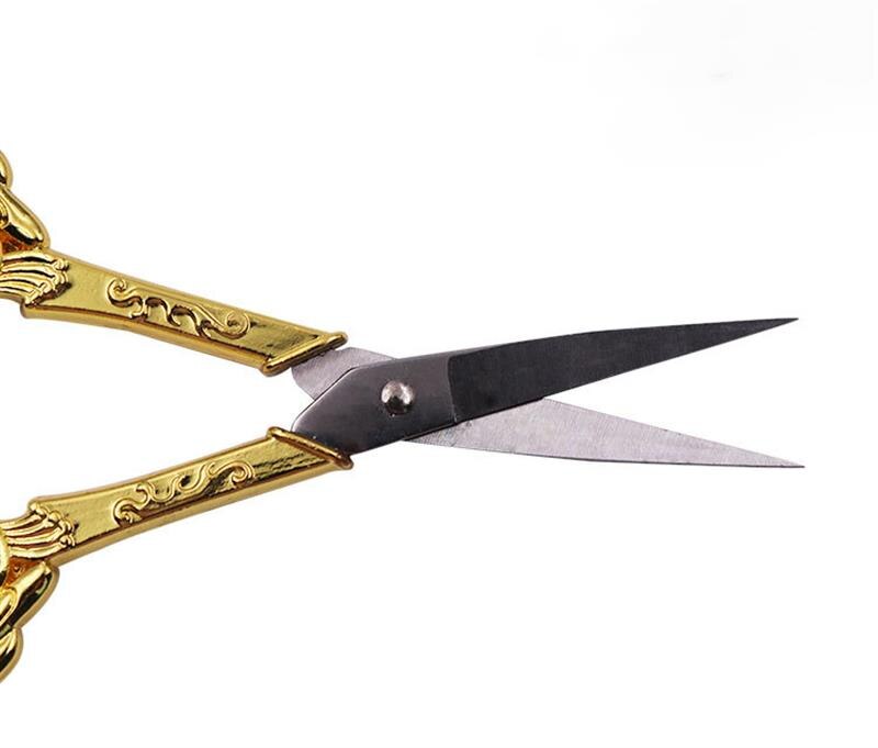 Retro Peacock Needlework Tailor Scissors Antique Vintage Thread Embroidery Stainless Steel Scissors For Sewing Supplies Tool