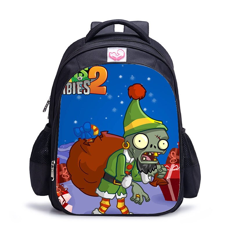 Mochila escolar de 16 pulgadas Plants VS Zombie Mochila escolar de juego para niñas niños Mochila de libro mochilas de hombro Mochila Infantil: 1pc backpack 7