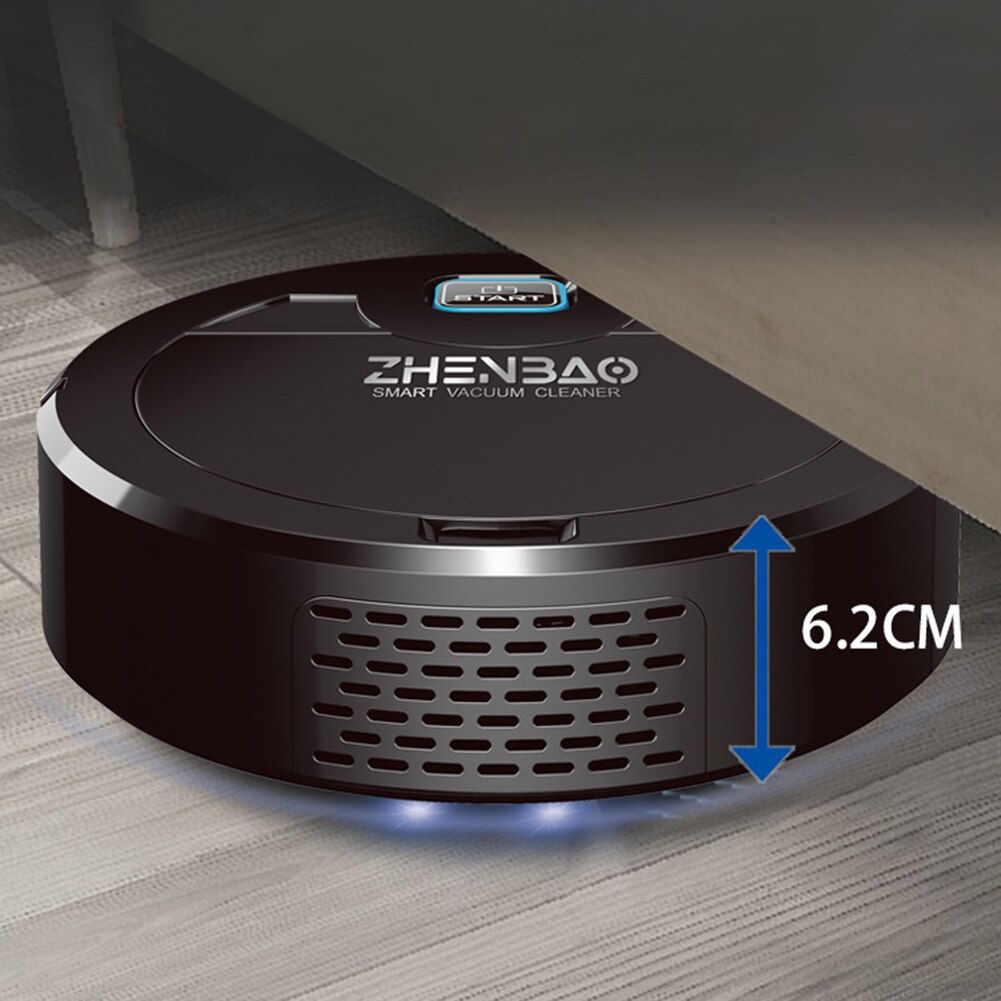 ZB200 Intelligent Floor Cleaning Robot Sweeping Machine Vacuum Cleaner USB Charging Automatic Vacuum Cleaner for Home