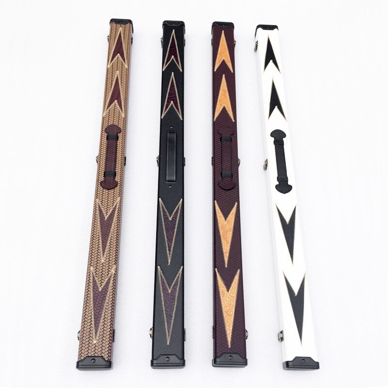 3/4-pc Handmade Snooker / Billiard Cue with leather wooden Case Kit