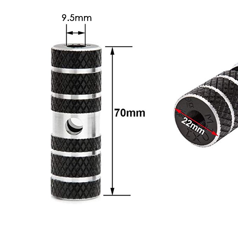 5 Kleuren Antislip Mountainbike Fiets Voetsteun Aluminium 3/8 "Staande As Voetsteunen Bmx Voetsteun Pedalen Fietsen equip