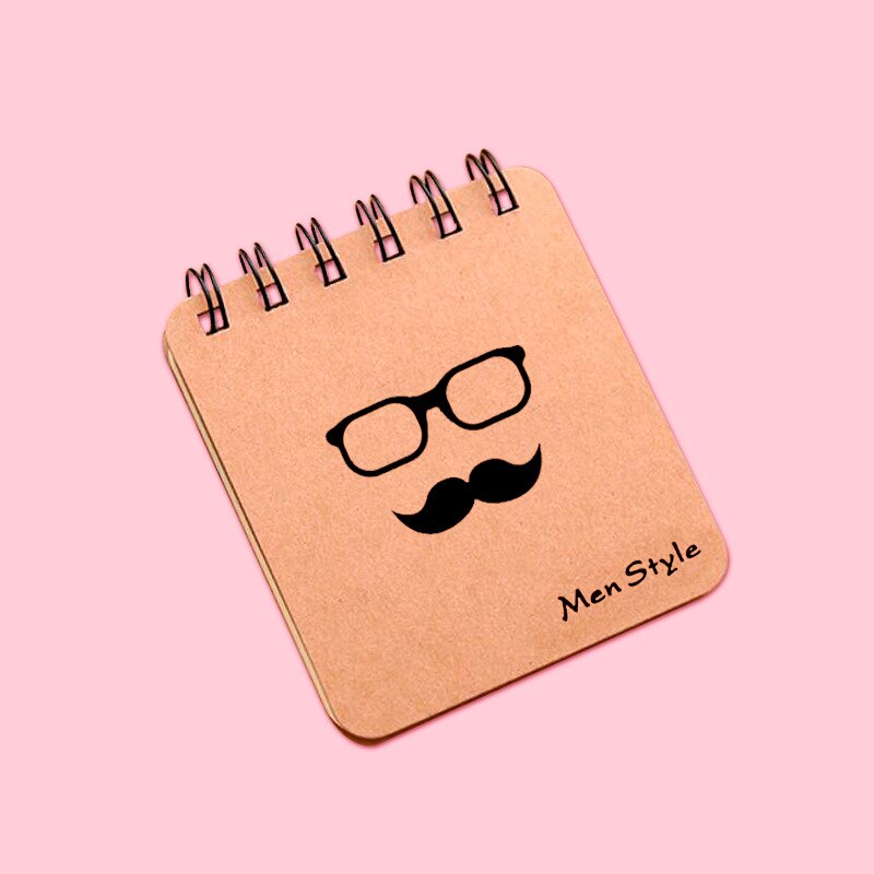 Cuaderno con bobina meteorológica para Barba Negra, Mini libreta portátil, Memo, estudiante, papelería Kawaii, suministros de oficina y escuela, papelería: 02