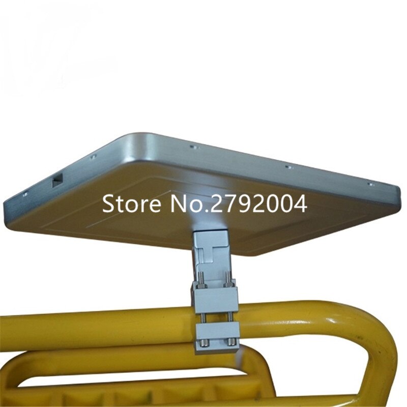 security enclosure for ipad pro 12.9 inch tablet stand holder,fixed on the shelf for warehouse management