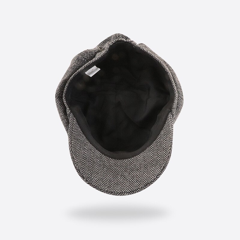Béret pour hommes et femmes, chapeau octogonal, plat, rétro, printemps, hiver, accessoire d&#39;extérieur de peintre