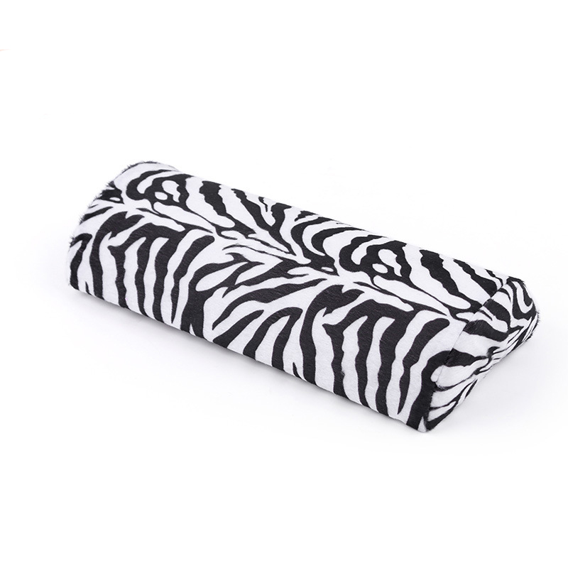 Miękka poduszka na paznokcie z małymi dłońmi, gorąca sprzedaż 1 szt. Nowy różowy/zebra uchwyt na rękę robić paznokci