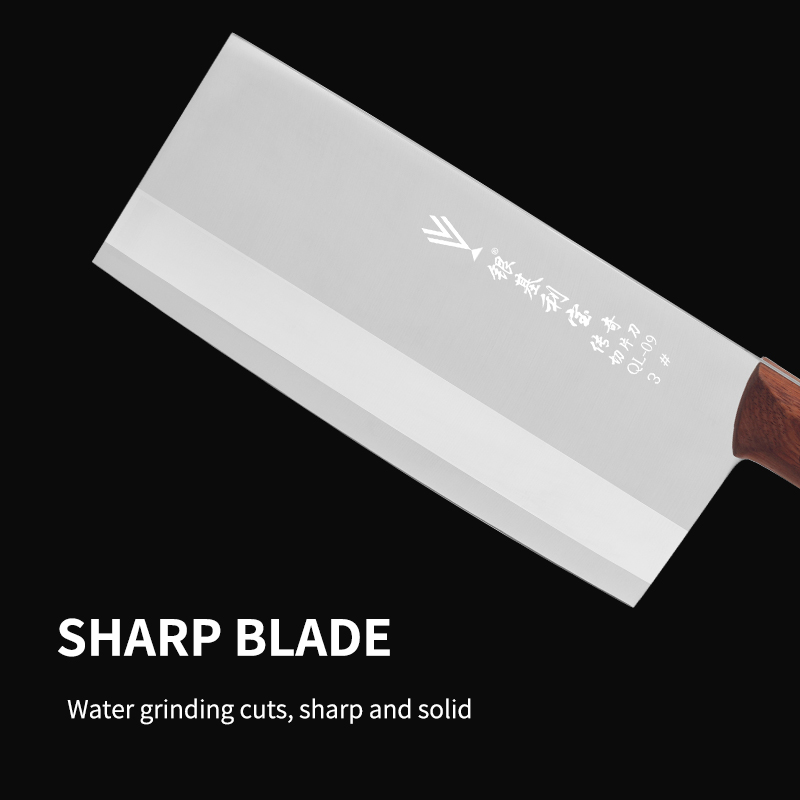 Chinese Cleaver Handgemaakte Chopper Chef 5cr15 Roestvrijstalen Mes Professionele Keukenmessen Vlees Vege Slicer Hakmes