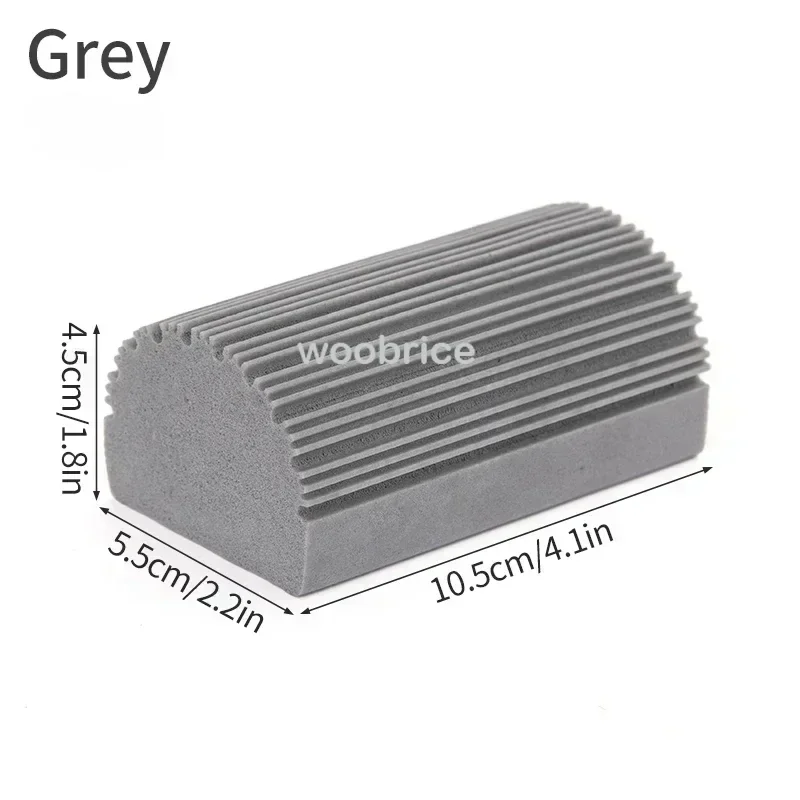 Magische stofreinigingssponzen Pva-spons Vochtige schone stofdoek voor het reinigen van jaloezieën Glazen plinten Ventilatieopeningen Leuningen Spiegels Venster: S / Blauw