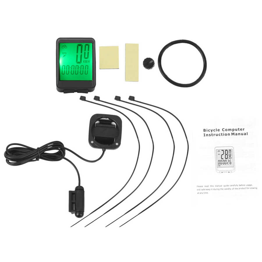 Compteur GPS filaire pour vélo vtt, compteur de vitesse numérique, odomètre, écran LCD, VTT, étanche, pour cyclisme