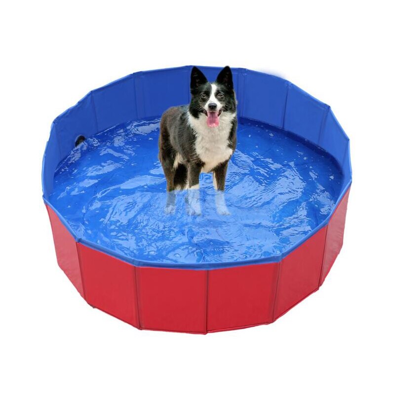 Portable Foldable paddling pool Pet Tub Folding Tub Dog Pool Bathing Pool Pets Cleaning Care Supplies