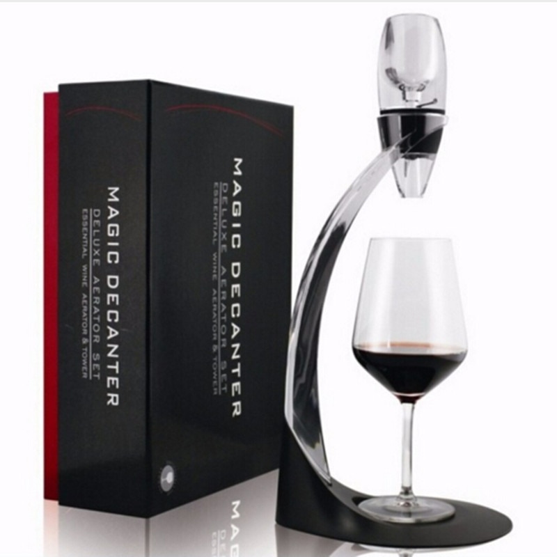 Bar Tool Magic Wijn Snelle Karaf Dispenser Rode Wijn Beluchter Met Base En Filter Wijn Accessoires Set