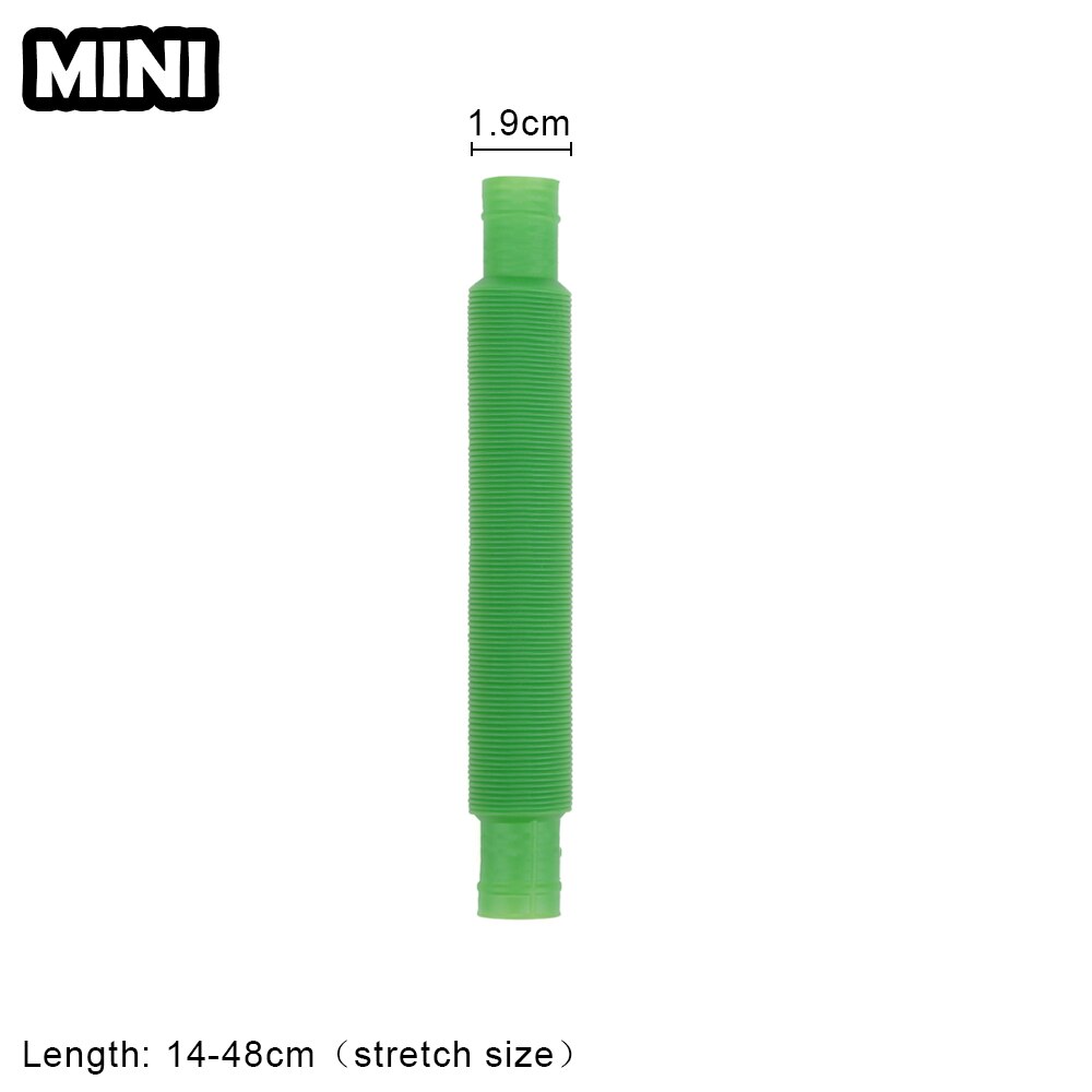 Mini Pop Buizen Fidget Zintuiglijke Speelgoed Antistress Plastic Balg Grappige Stress Angst Relief Voor Kinderen Volwassenen Squeeze Speelgoed: green-B