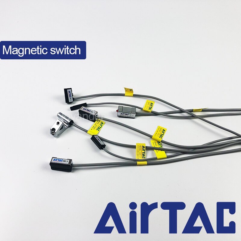Airtac CS1-F CS1-U CS1-G CS1-J CS1-S pneumatyczne powietrze cylinder magnetyczny wyłącznik kontaktronowy czujnik wskaźnik doprowadziło