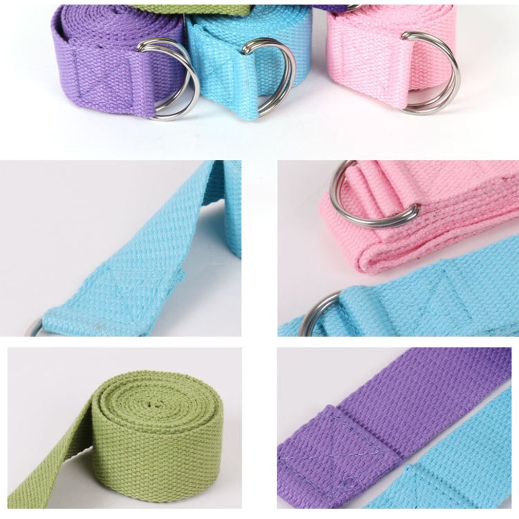 Yoga strecken Band Yoga Seil Sport strecken Gürtel Yoga Hilfsmittel Liefert Polyester Baumwolle ziehen Seil strecken Band