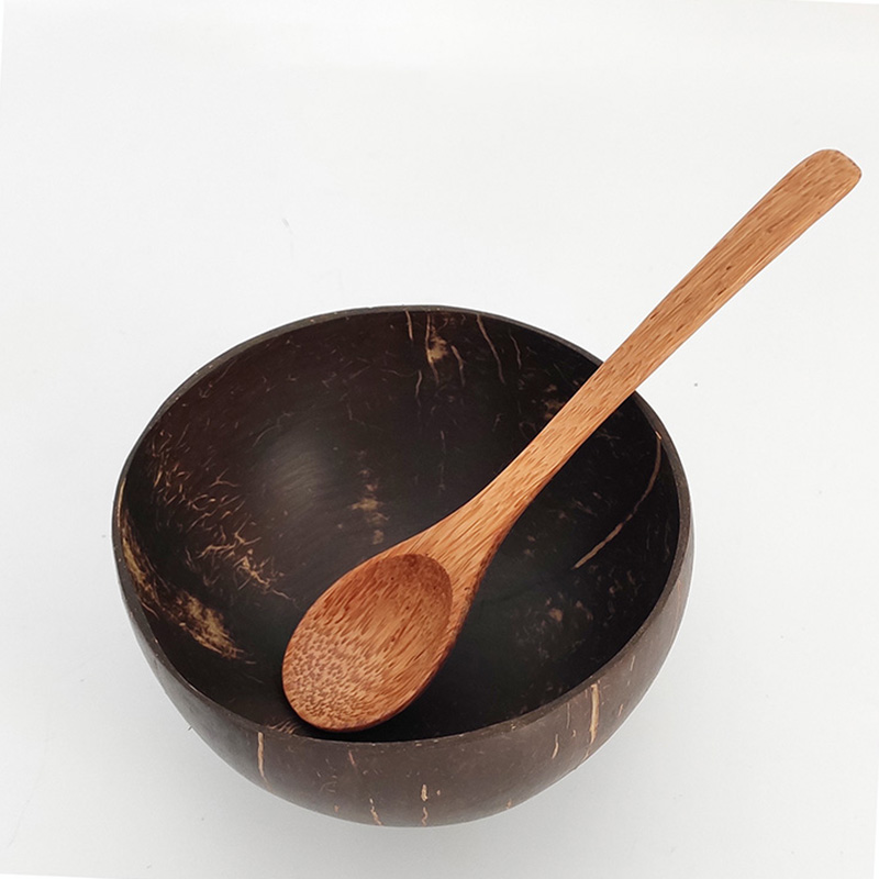 Natuurlijke Kokosnoot Hout Lepel Bowls Kokospalm Hout Scoop Bestek Voor Keuken Restaurant Natuurlijke Coco Noten Bowls Keuken Benodigdheden