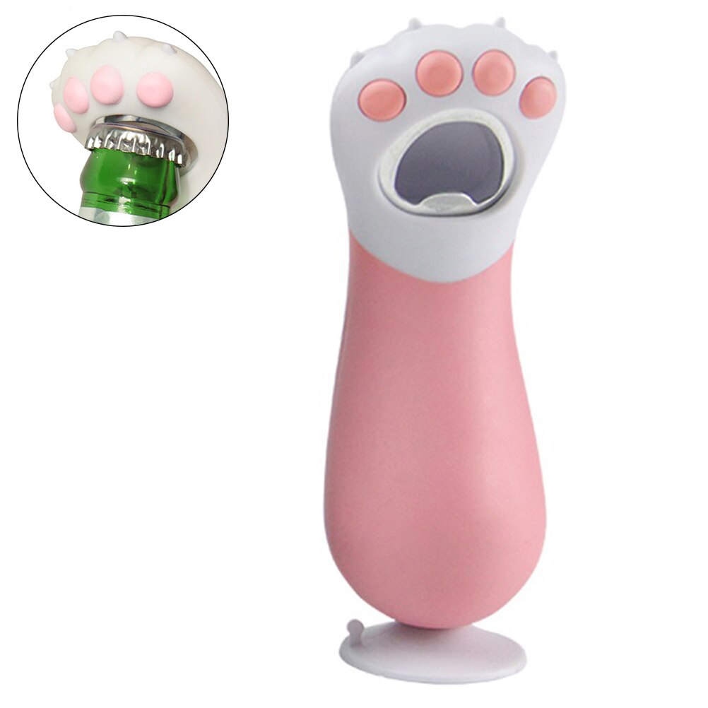 Draagbare Creatieve Kat Poot Vormige Flesopener Glas Bier Flesopener Keuken Gadget Gereedschap Beer Bar Tool Klauw Voor Keuken: 2