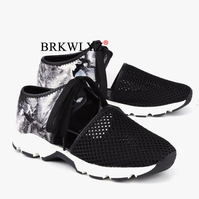 Kvinder sko guld sneakers lynlås platform sneakers dame sko casual snøre tenis feminino zapatos de mujer dame sneakers
