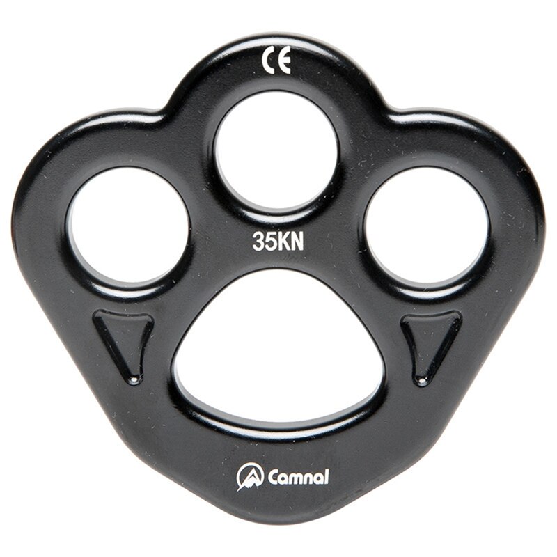 Aparejo de oso de aluminio de escalada CAMNal, placa de anclaje múltiple para anclaje de múltiples puntos, herramienta de escalada deportiva al aire libre: Default Title
